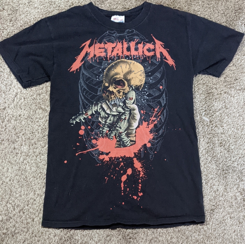 Metallica Band Mens Small T-Shirt